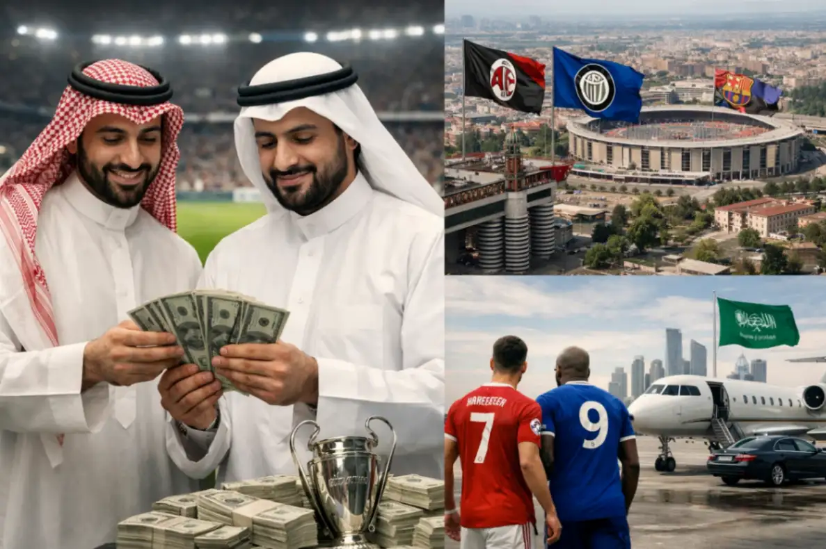 الاستثمارات السعودية في كرة القدم الأوروبية
